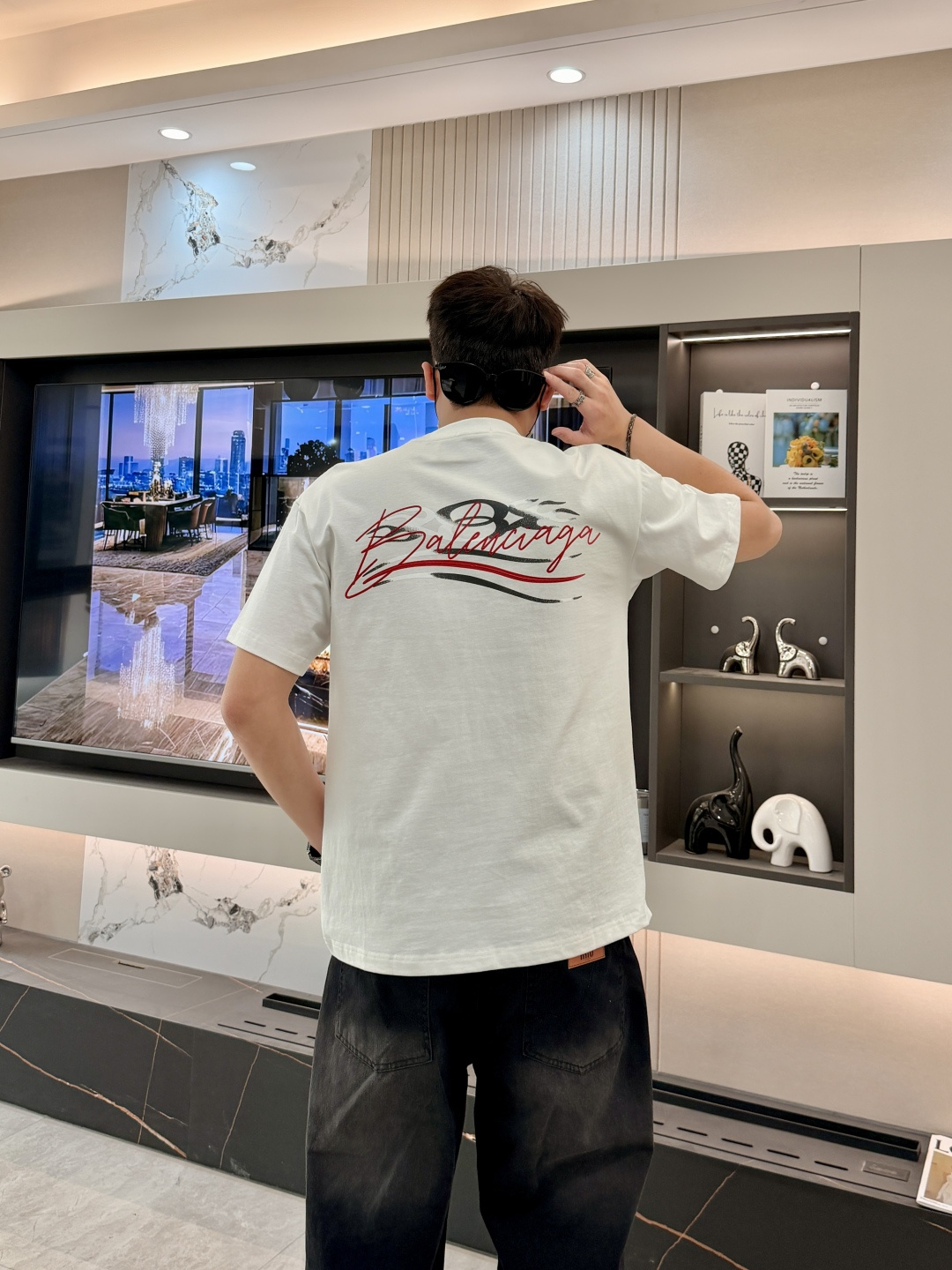 巴黎 官网同款 官网同款 官网同款⚠️重磅推荐！2026ss夏装新品 专柜在售 最新系列图案logo短袖