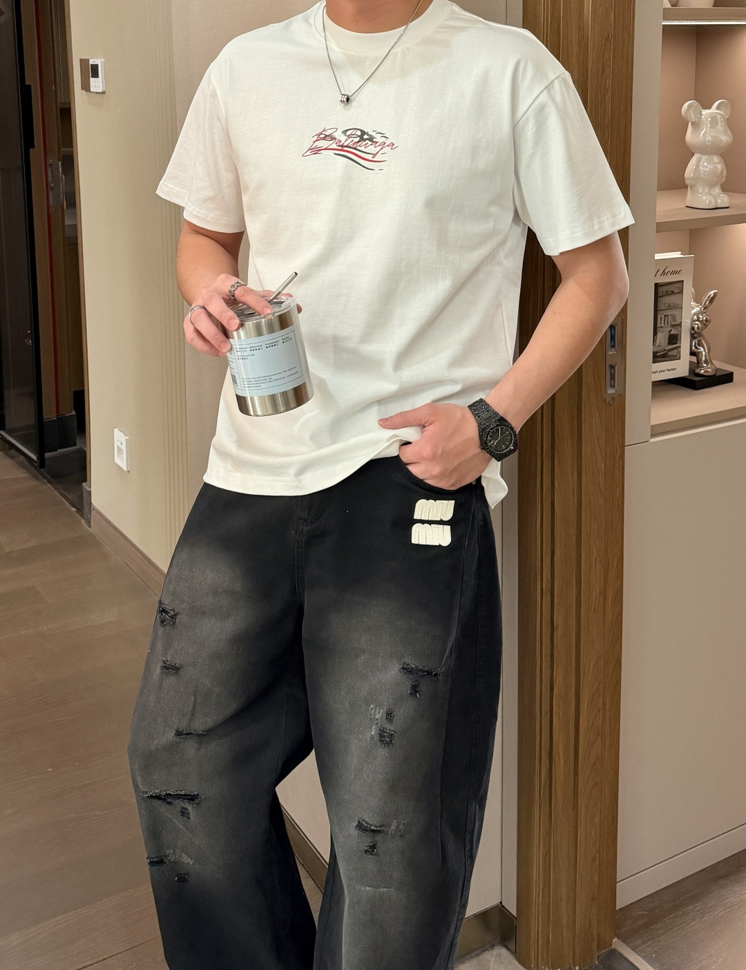 巴黎 官网同款 官网同款 官网同款⚠️重磅推荐！2026ss夏装新品 专柜在售 最新系列图案logo短袖