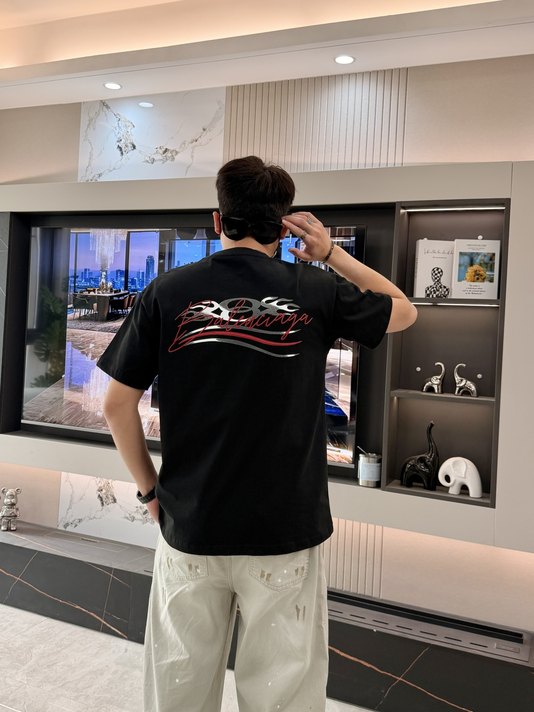 巴黎 官网同款 官网同款 官网同款⚠️重磅推荐！2026ss夏装新品 专柜在售 最新系列图案logo短袖