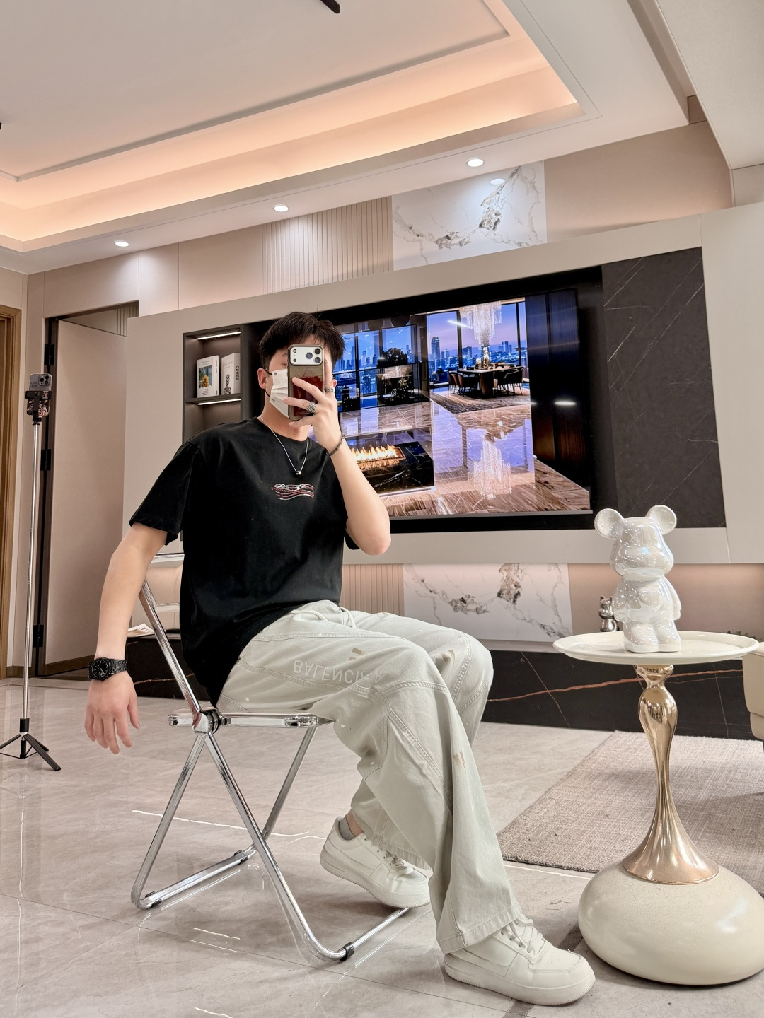 巴黎 官网同款 官网同款 官网同款⚠️重磅推荐！2026ss夏装新品 专柜在售 最新系列图案logo短袖