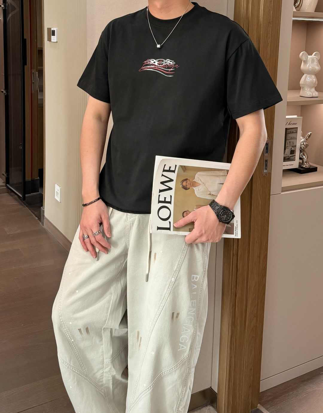 巴黎 官网同款 官网同款 官网同款⚠️重磅推荐！2026ss夏装新品 专柜在售 最新系列图案logo短袖