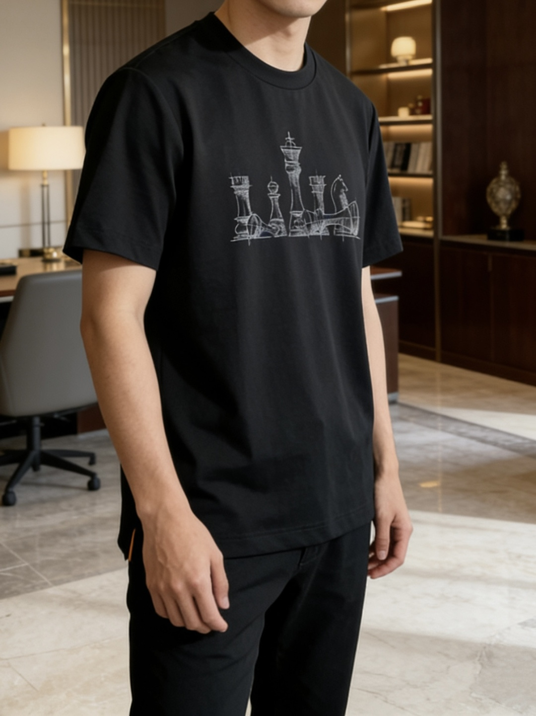 爱🐎仕 2026春夏新款男士短袖T恤，全新升级百搭基础款，低调奢华，品格之选！甄选进口丝光棉打造而成，吸