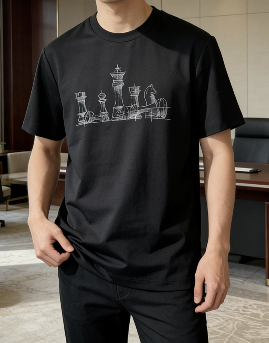 爱🐎仕 2026春夏新款男士短袖T恤，全新升级百搭基础款，低调奢华，品格之选！甄选进口丝光棉打造而成，吸