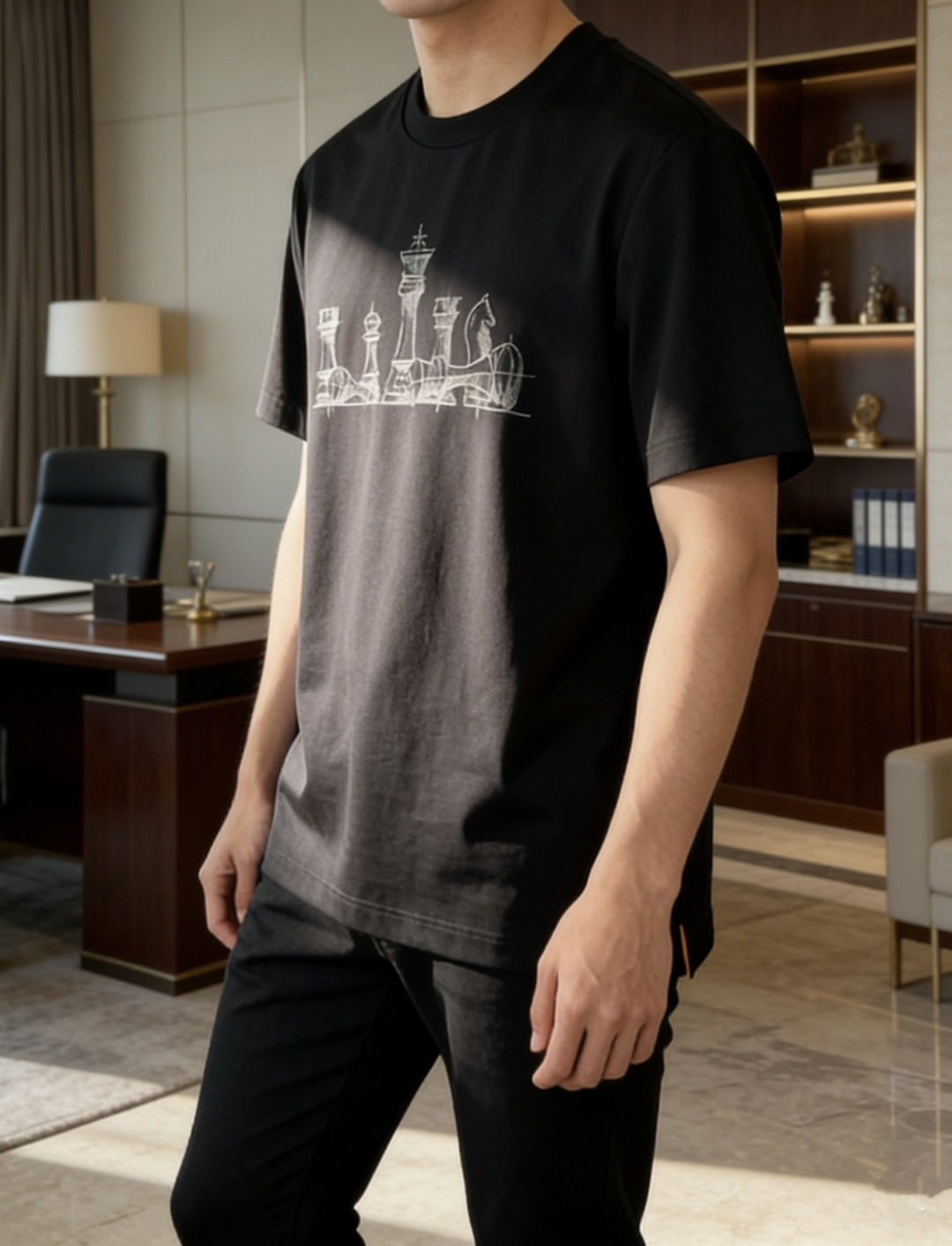 爱🐎仕 2026春夏新款男士短袖T恤，全新升级百搭基础款，低调奢华，品格之选！甄选进口丝光棉打造而成，吸