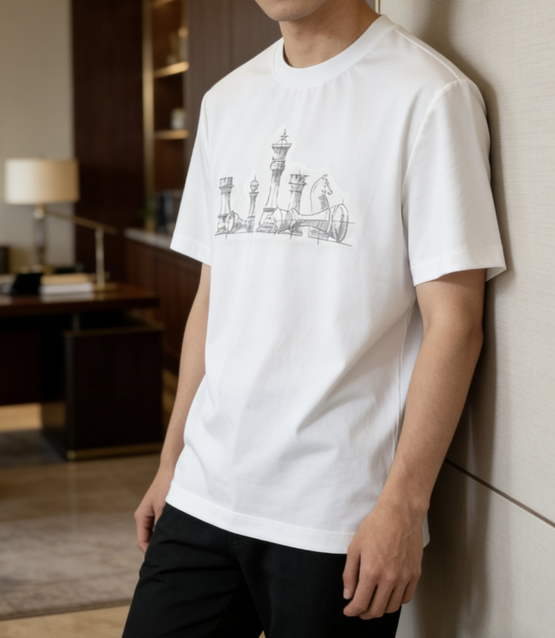 爱🐎仕 2026春夏新款男士短袖T恤，全新升级百搭基础款，低调奢华，品格之选！甄选进口丝光棉打造而成，吸