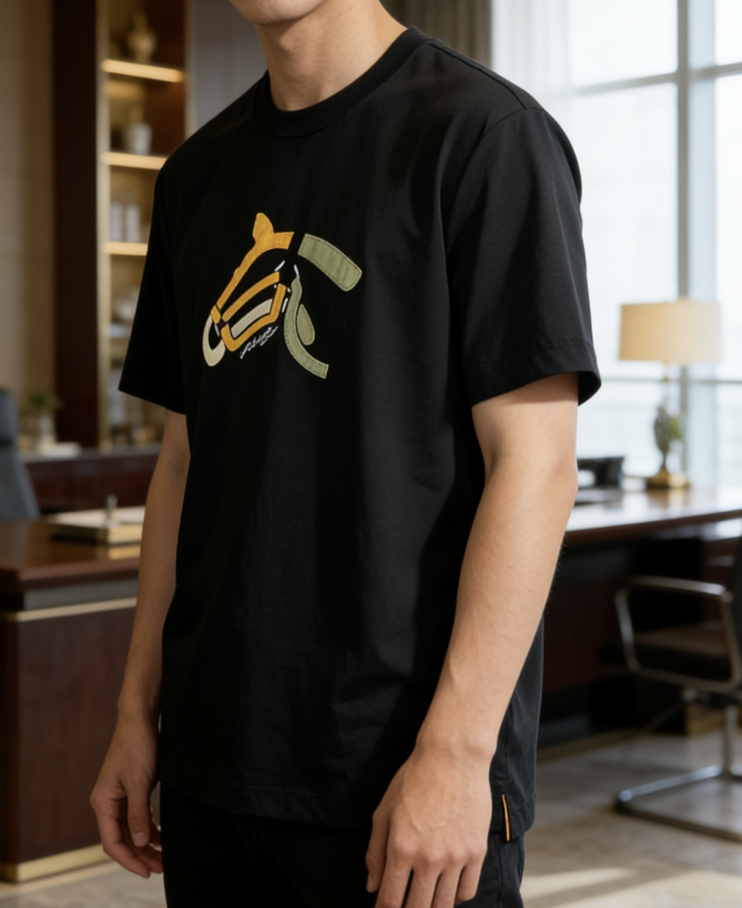 爱🐎仕 2026春夏新款男士短袖T恤，全新升级百搭基础款，低调奢华，品格之选！甄选进口丝光棉打造而成，吸