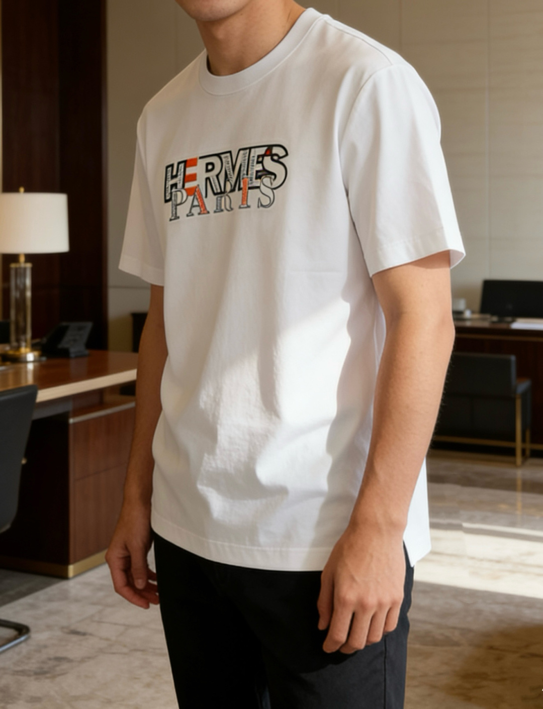 爱🐎仕 2026春夏新款男士短袖T恤，全新升级百搭基础款，低调奢华，品格之选！甄选进口丝光棉打造而成，吸