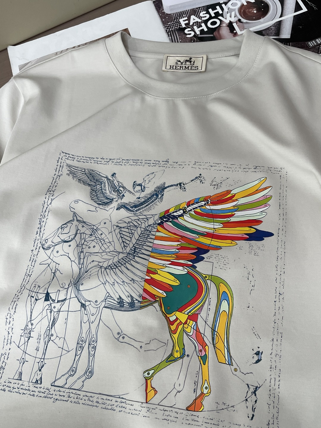 爱🐎仕 2026ss夏装新品 专柜在售 最新系列图案logo短袖T恤 必须人手一件的节奏！进口顶极丝光棉