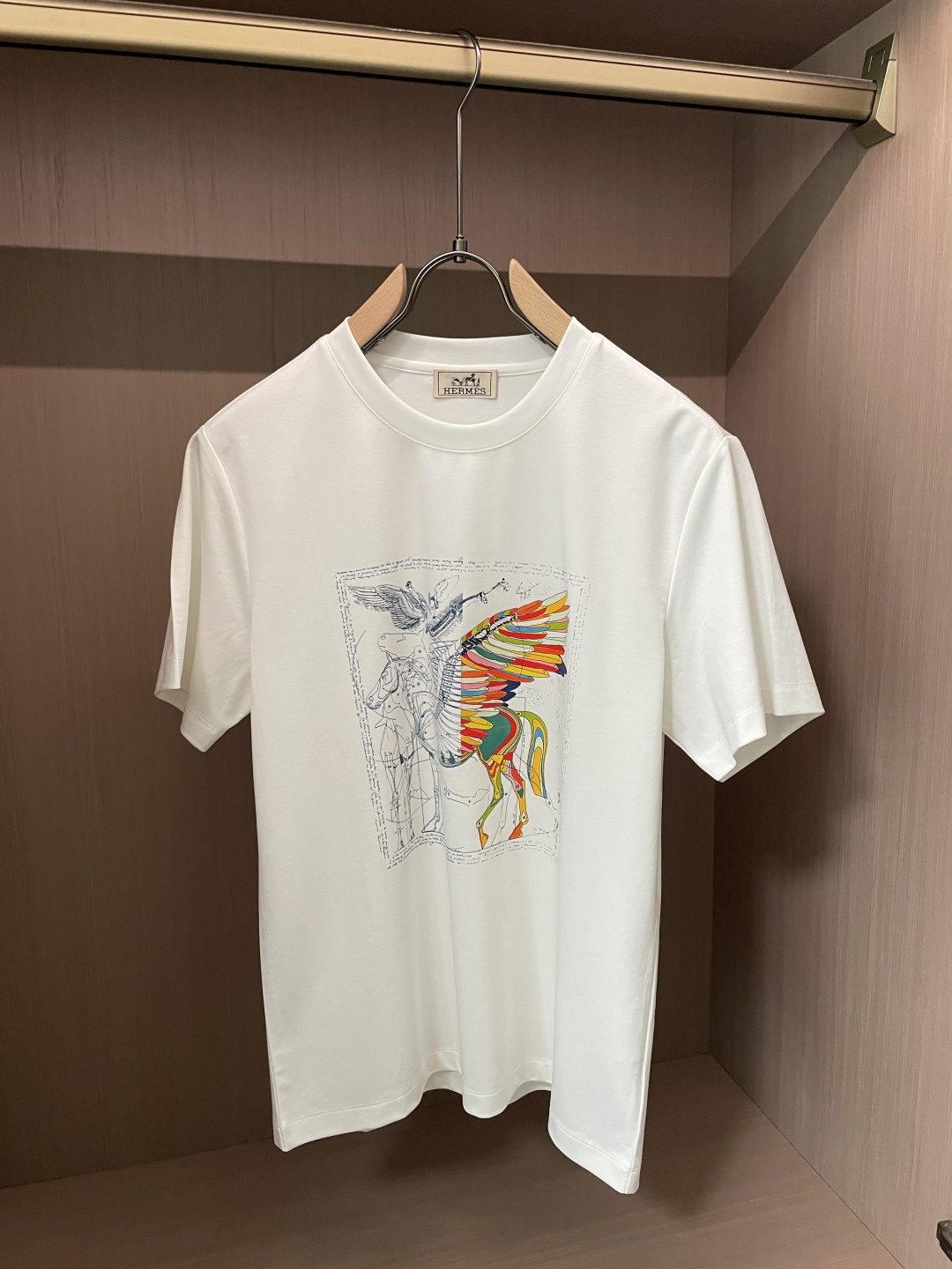 爱🐎仕 2026ss夏装新品 专柜在售 最新系列图案logo短袖T恤 必须人手一件的节奏！进口顶极丝光棉
