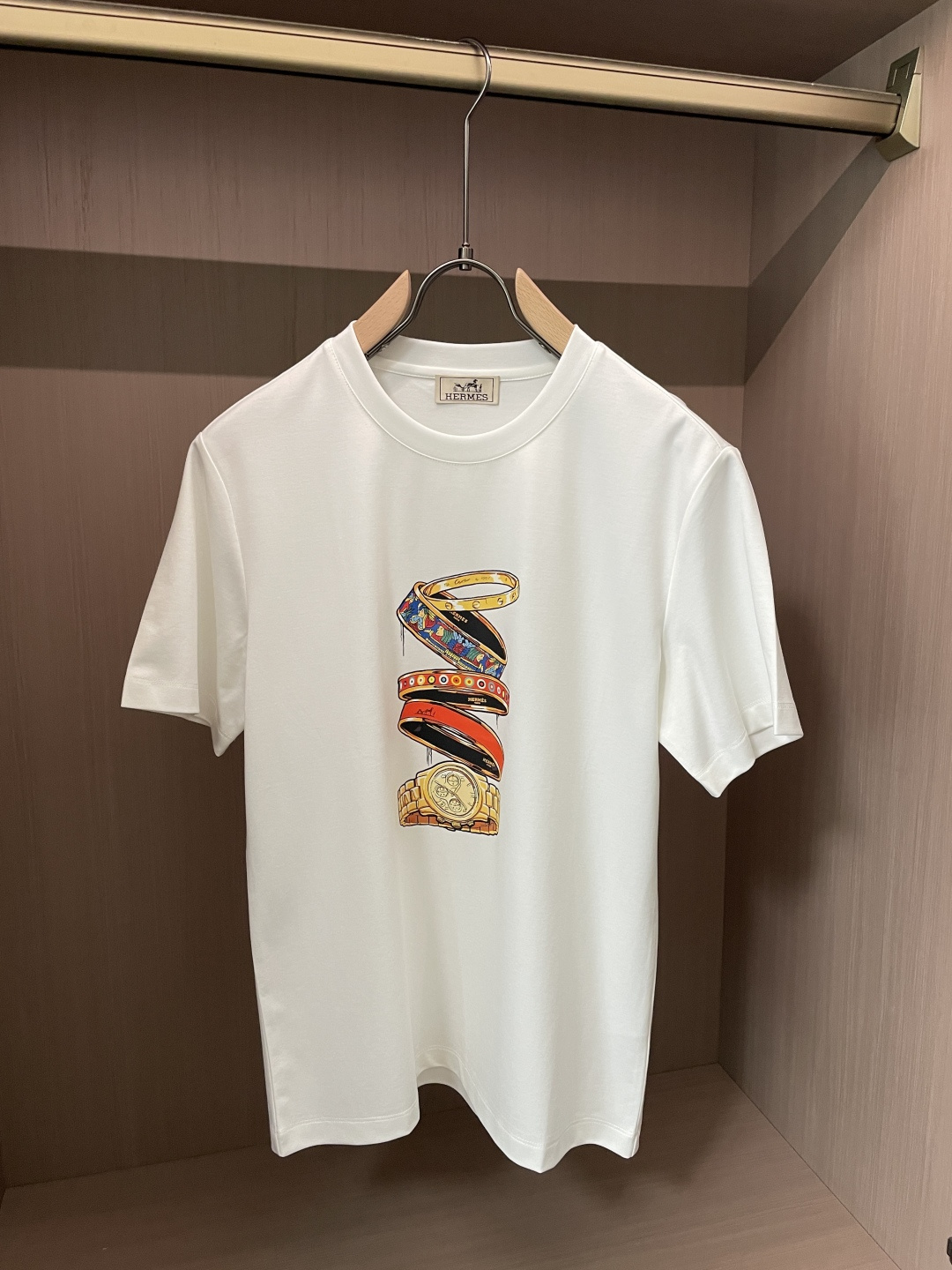 爱🐎仕 2026ss夏装新品 专柜在售 最新系列图案logo短袖T恤 必须人手一件的节奏！进口顶极丝光棉