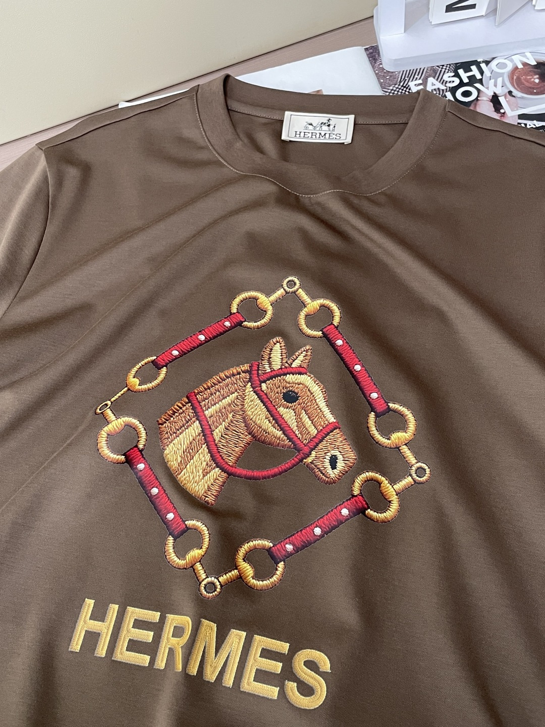 爱🐎仕 2026ss夏装新品 专柜在售 最新系列图案logo短袖T恤 必须人手一件的节奏！进口顶极丝光棉