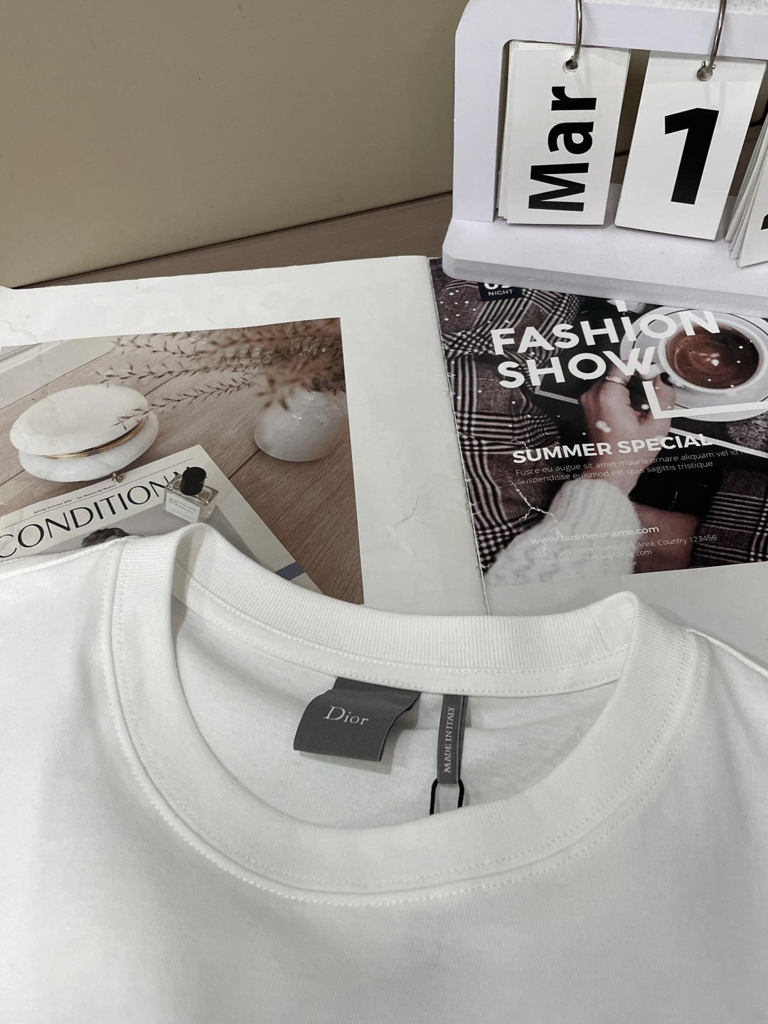 D奥官网同款 官网同款 官网同款⚠️重磅推荐！2026ss夏装新品 专柜在售 最新系列图案logo短袖T