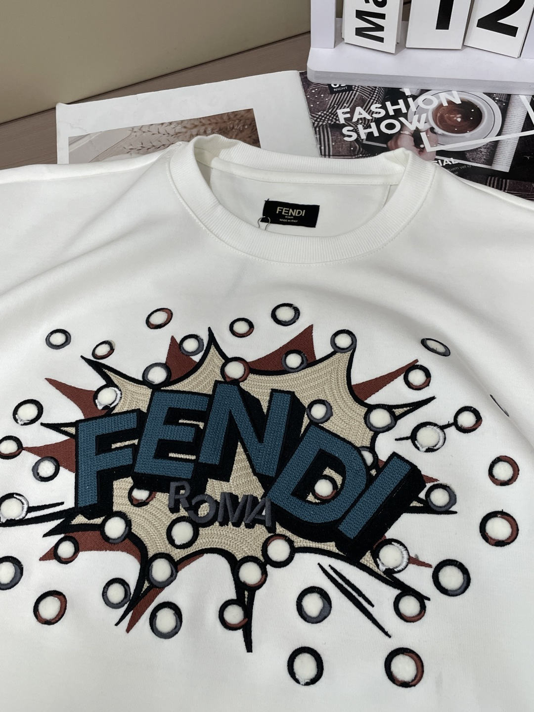 FD 官网同款 官网同款 官网同款⚠️重磅推荐！2026ss夏装新品 专柜在售 最新系列图案logo短袖