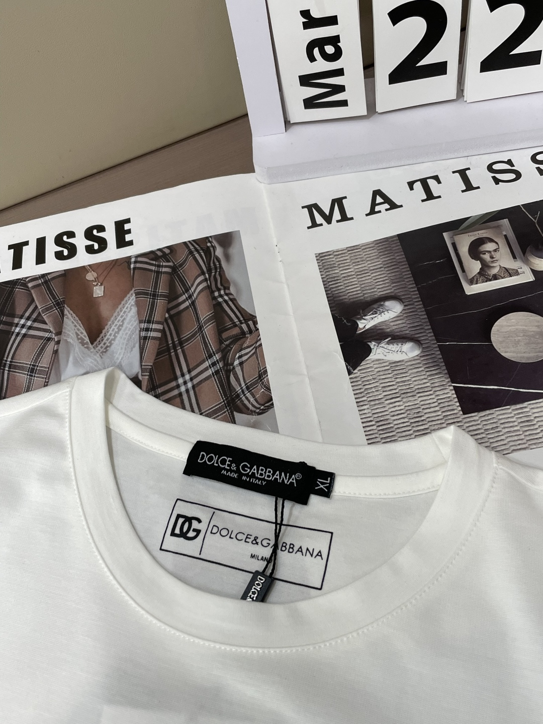 DG 2026 春夏新款男士短袖T恤，全新升级百搭基础款，低调奢华，品格之选！甄选进口丝光棉打造而成，吸