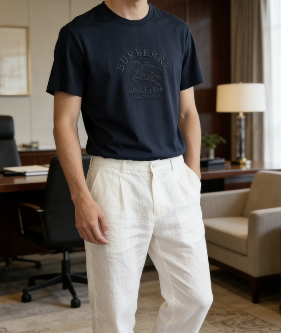 · Bur 2026 春夏新款男士短袖T恤，全新升级百搭基础款，低调奢华，品格之选！甄选进口丝光棉打造而