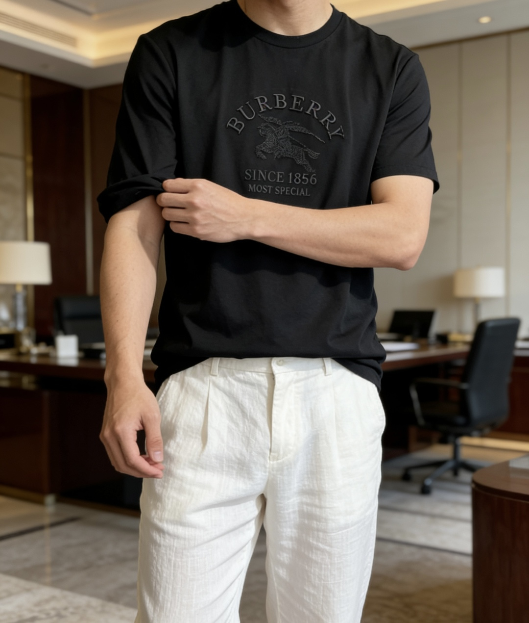· Bur 2026 春夏新款男士短袖T恤，全新升级百搭基础款，低调奢华，品格之选！甄选进口丝光棉打造而