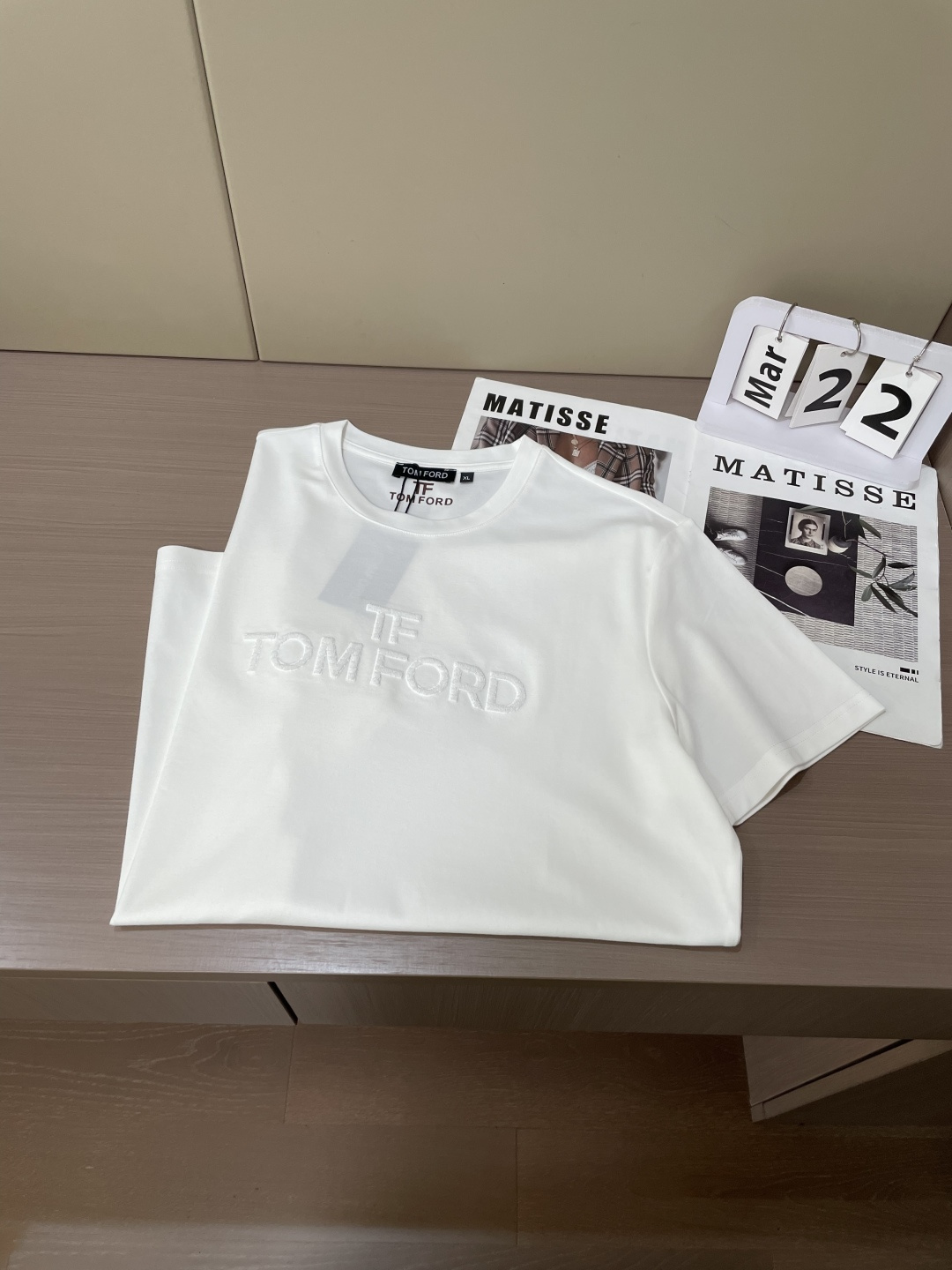 TF 2026 春夏新款男士短袖T恤，全新升级百搭基础款，低调奢华，品格之选！甄选进口丝光棉打造而成，吸