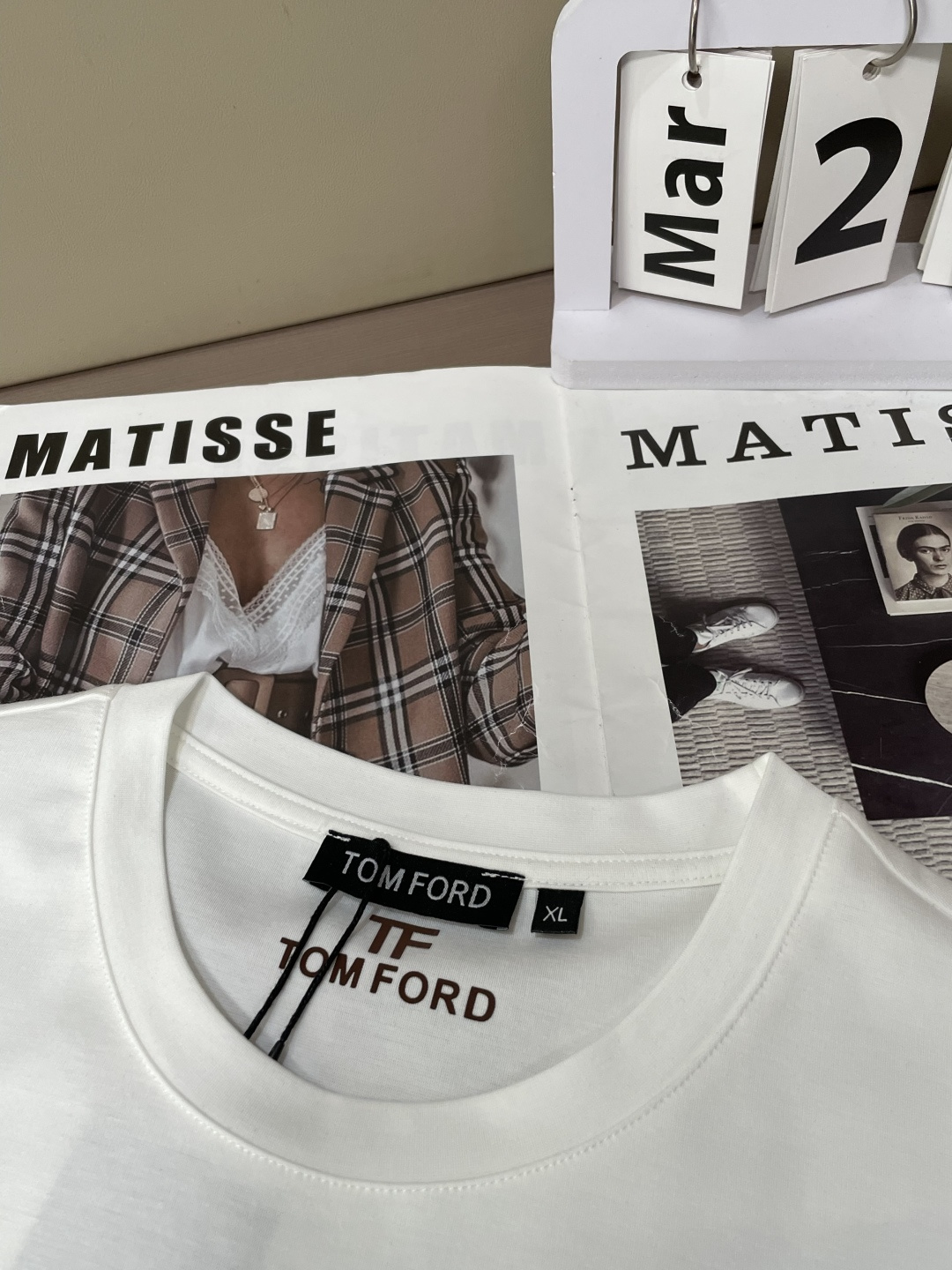 TF 2026 春夏新款男士短袖T恤，全新升级百搭基础款，低调奢华，品格之选！甄选进口丝光棉打造而成，吸