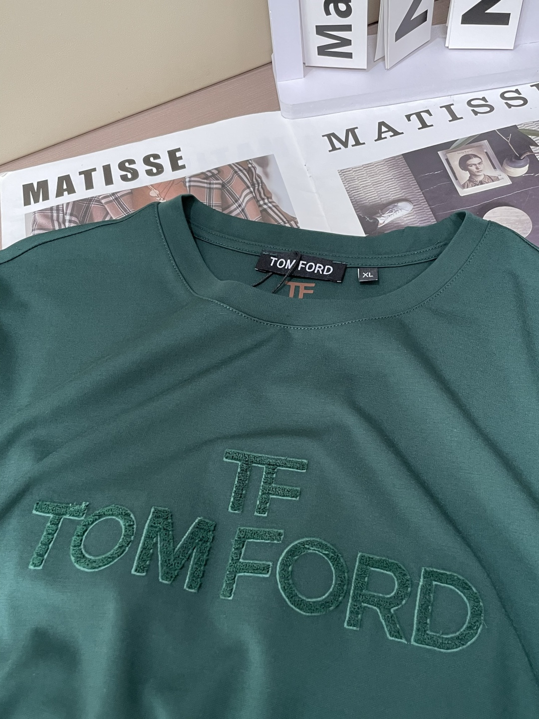 TF 2026 春夏新款男士短袖T恤，全新升级百搭基础款，低调奢华，品格之选！甄选进口丝光棉打造而成，吸