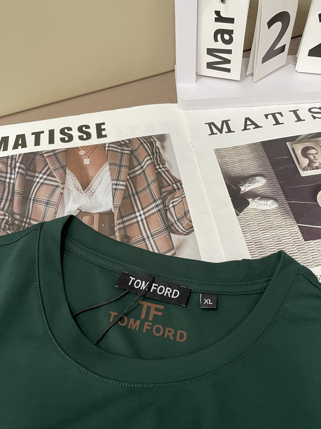 TF 2026 春夏新款男士短袖T恤，全新升级百搭基础款，低调奢华，品格之选！甄选进口丝光棉打造而成，吸