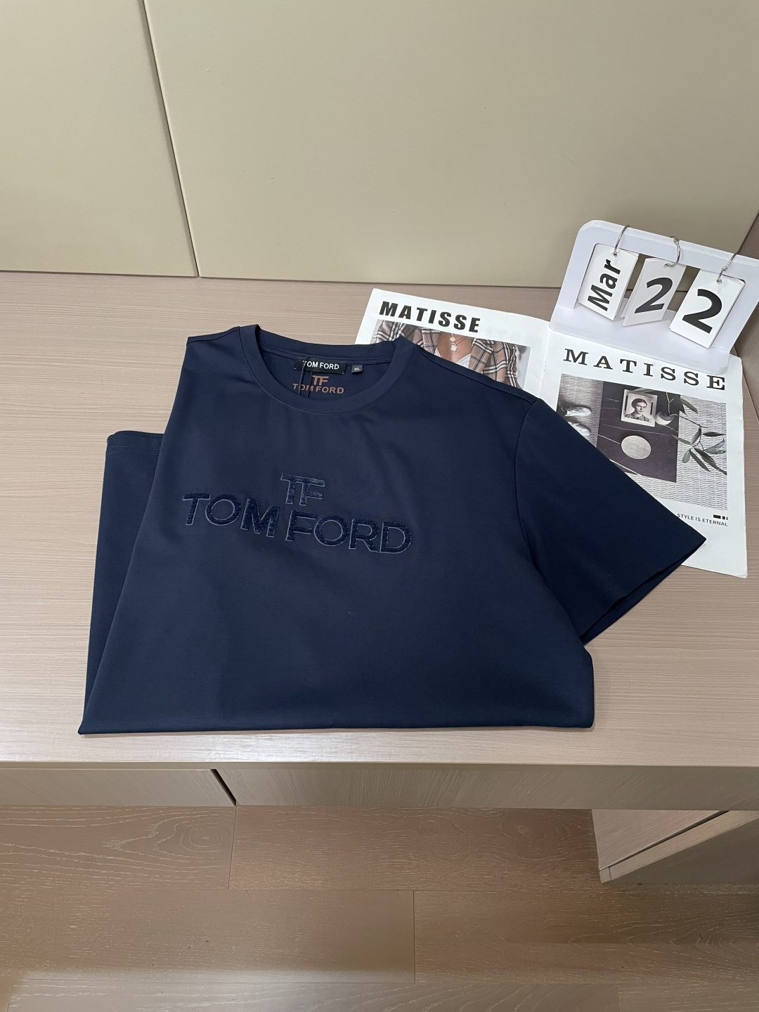 TF 2026 春夏新款男士短袖T恤，全新升级百搭基础款，低调奢华，品格之选！甄选进口丝光棉打造而成，吸