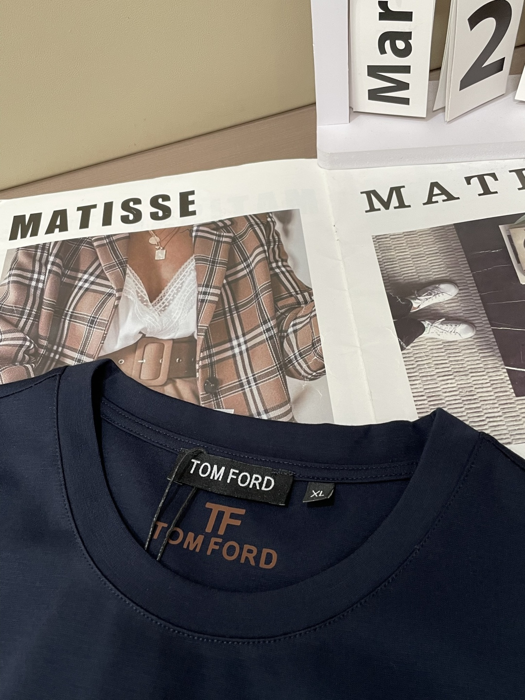 TF 2026 春夏新款男士短袖T恤，全新升级百搭基础款，低调奢华，品格之选！甄选进口丝光棉打造而成，吸