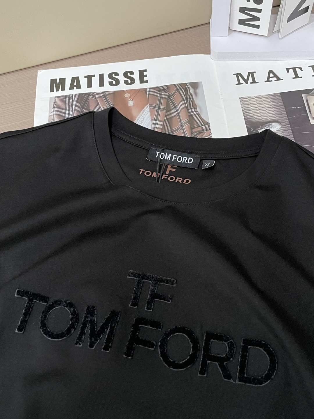 TF 2026 春夏新款男士短袖T恤，全新升级百搭基础款，低调奢华，品格之选！甄选进口丝光棉打造而成，吸