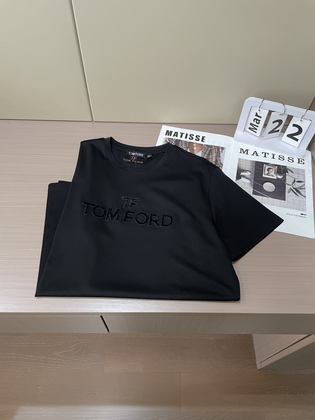 TF 2026 春夏新款男士短袖T恤，全新升级百搭基础款，低调奢华，品格之选！甄选进口丝光棉打造而成，吸