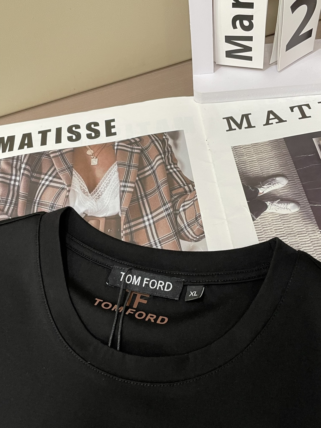 TF 2026 春夏新款男士短袖T恤，全新升级百搭基础款，低调奢华，品格之选！甄选进口丝光棉打造而成，吸