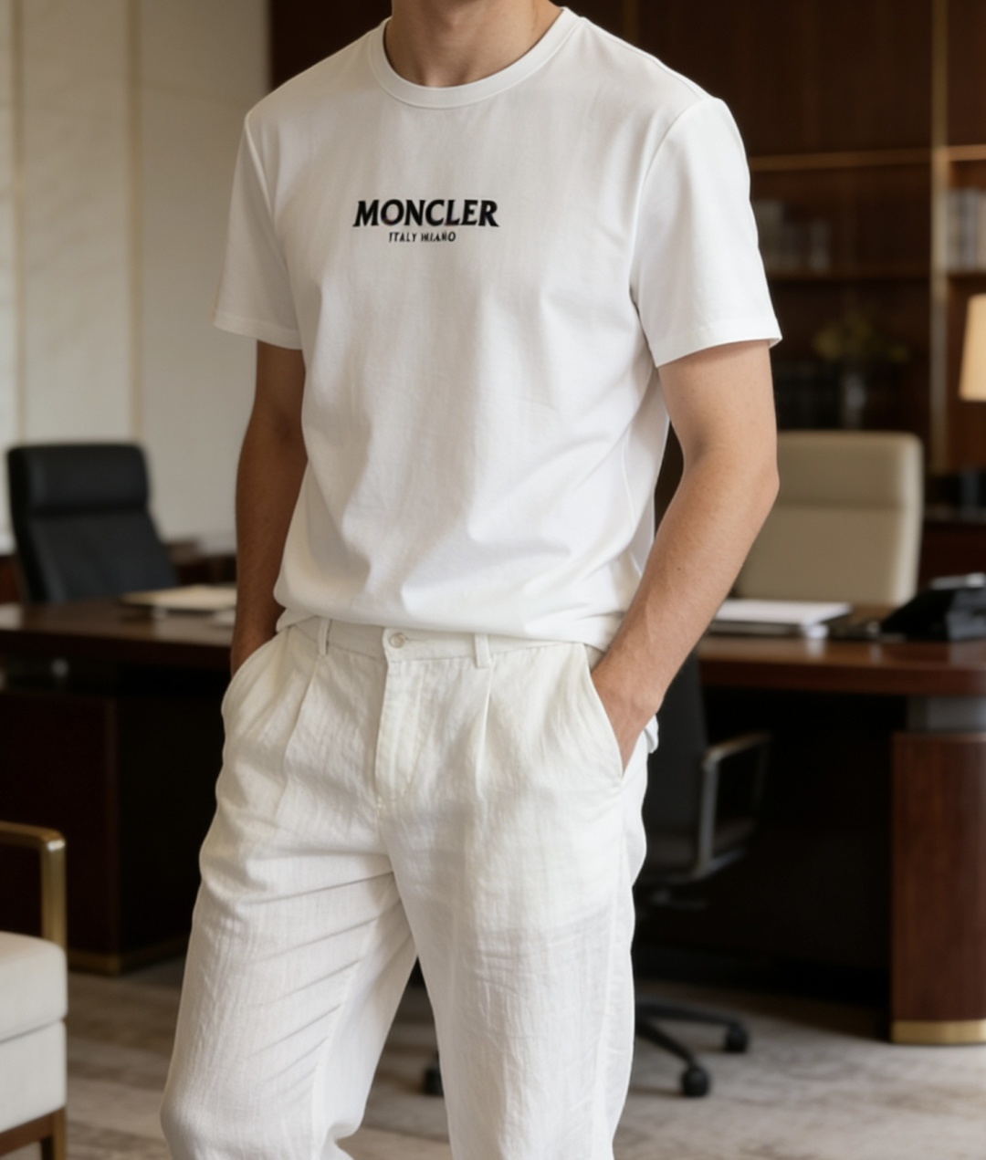 · 蒙口 2026 春夏新款男士短袖T恤，全新升级百搭基础款，低调奢华，品格之选！甄选进口丝光棉打造而成