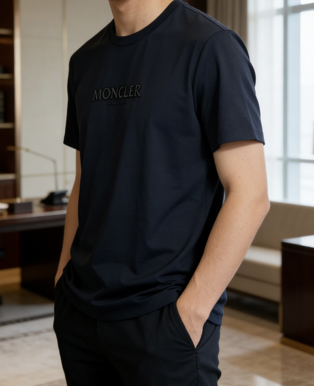 · 蒙口 2026 春夏新款男士短袖T恤，全新升级百搭基础款，低调奢华，品格之选！甄选进口丝光棉打造而成