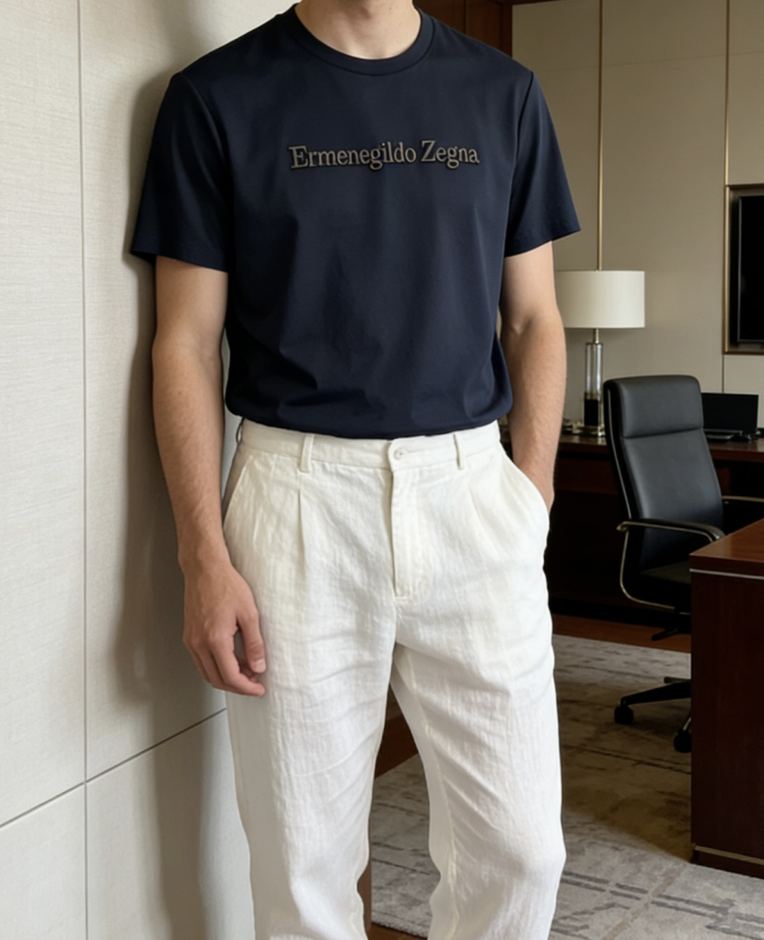 · 杰尼亚 2026 春夏新款男士短袖T恤，全新升级百搭基础款，低调奢华，品格之选！甄选进口丝光棉打造而