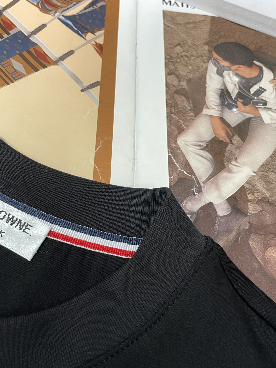 TB 2026春夏新款男士短袖T恤，全新升级百搭基础款，低调奢华，品格之选！甄选进口丝光棉打造而成，吸湿