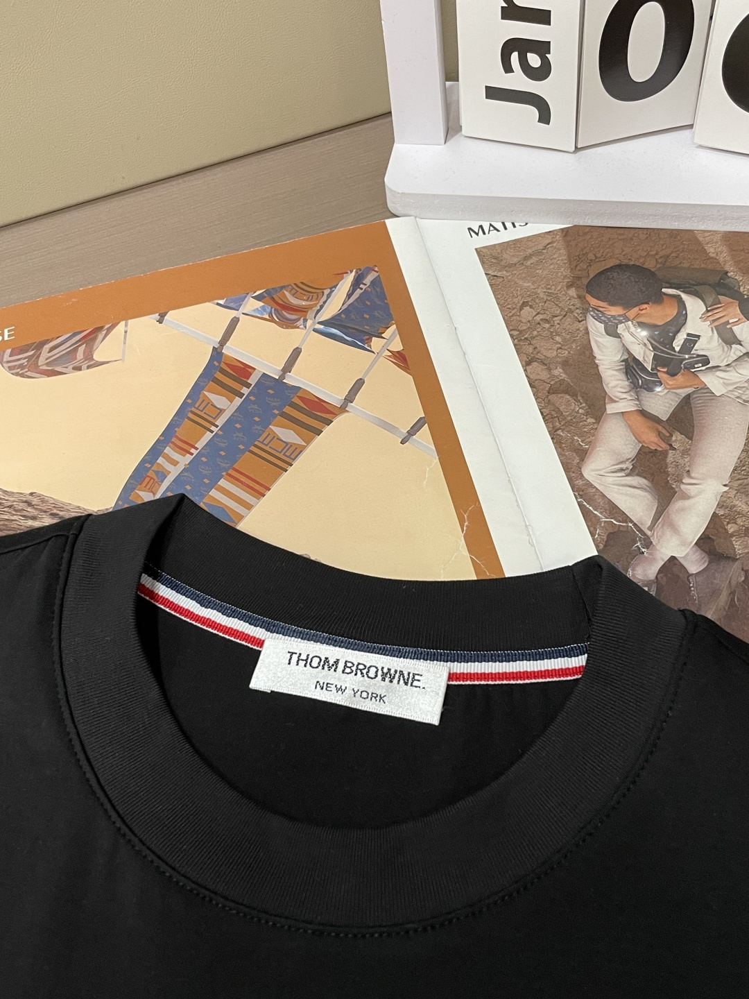 TB 2026春夏新款男士短袖T恤，全新升级百搭基础款，低调奢华，品格之选！甄选进口丝光棉打造而成，吸湿