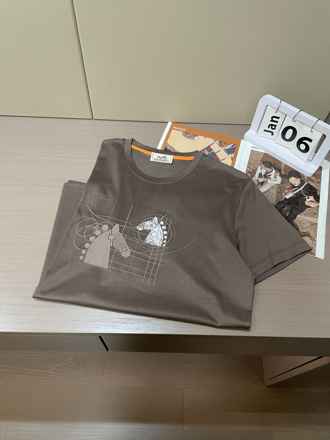 爱🐎仕 2026春夏新款男士短袖T恤，全新升级百搭基础款，低调奢华，品格之选！甄选进口丝光棉打造而成，吸