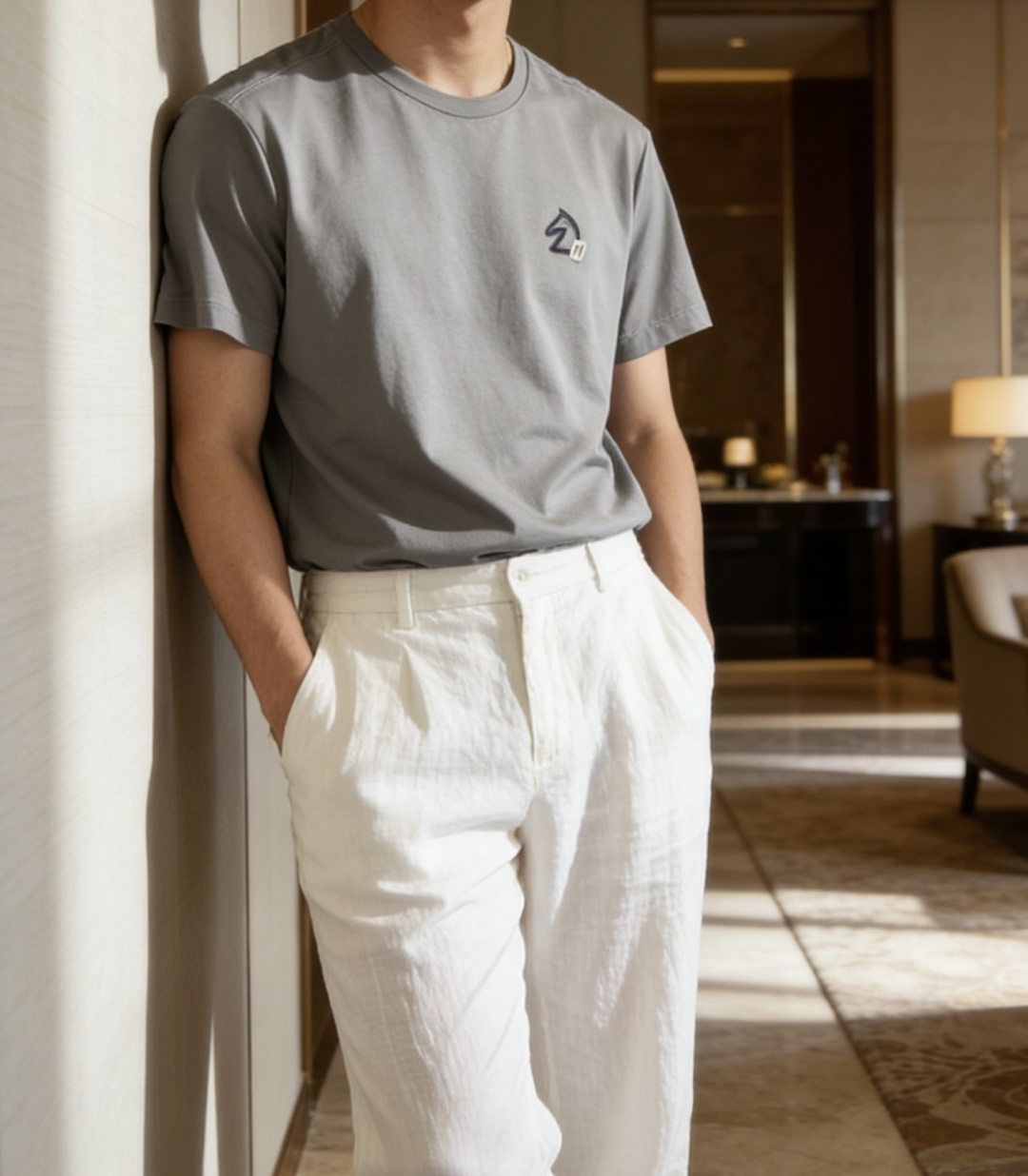 爱🐎仕 2026春夏新款男士短袖T恤，全新升级百搭基础款，低调奢华，品格之选！甄选进口丝光棉打造而成，吸