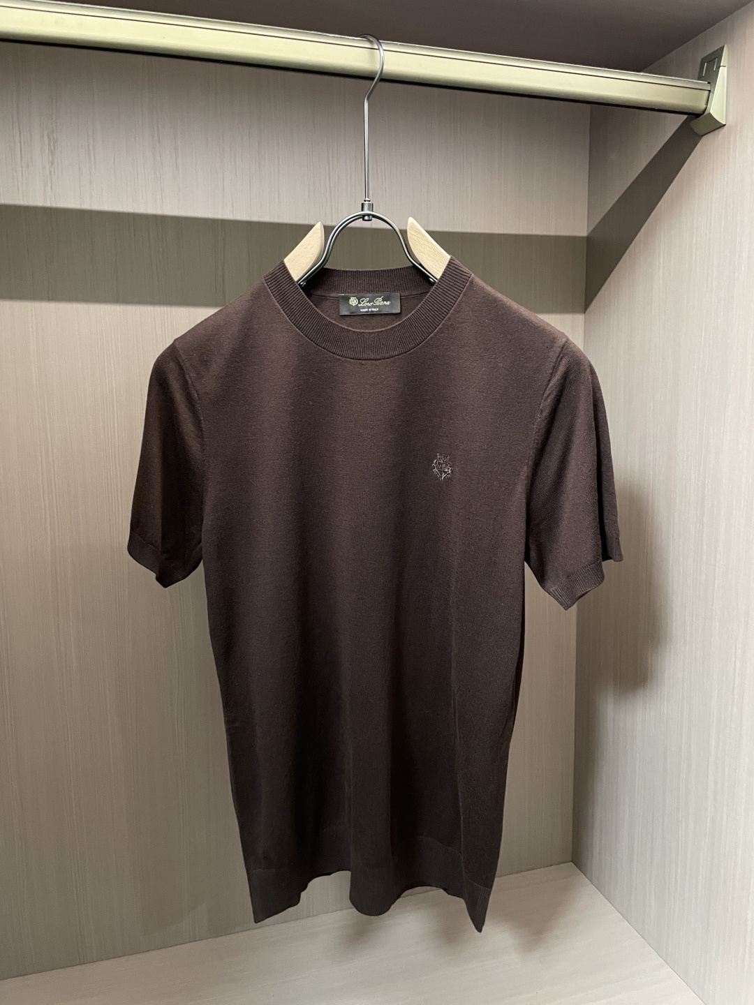 loro Piana 1966ss夏季新品男士针织圆领短袖衫！独家首发 采用纤维超细与高弹的伊力特纱线织