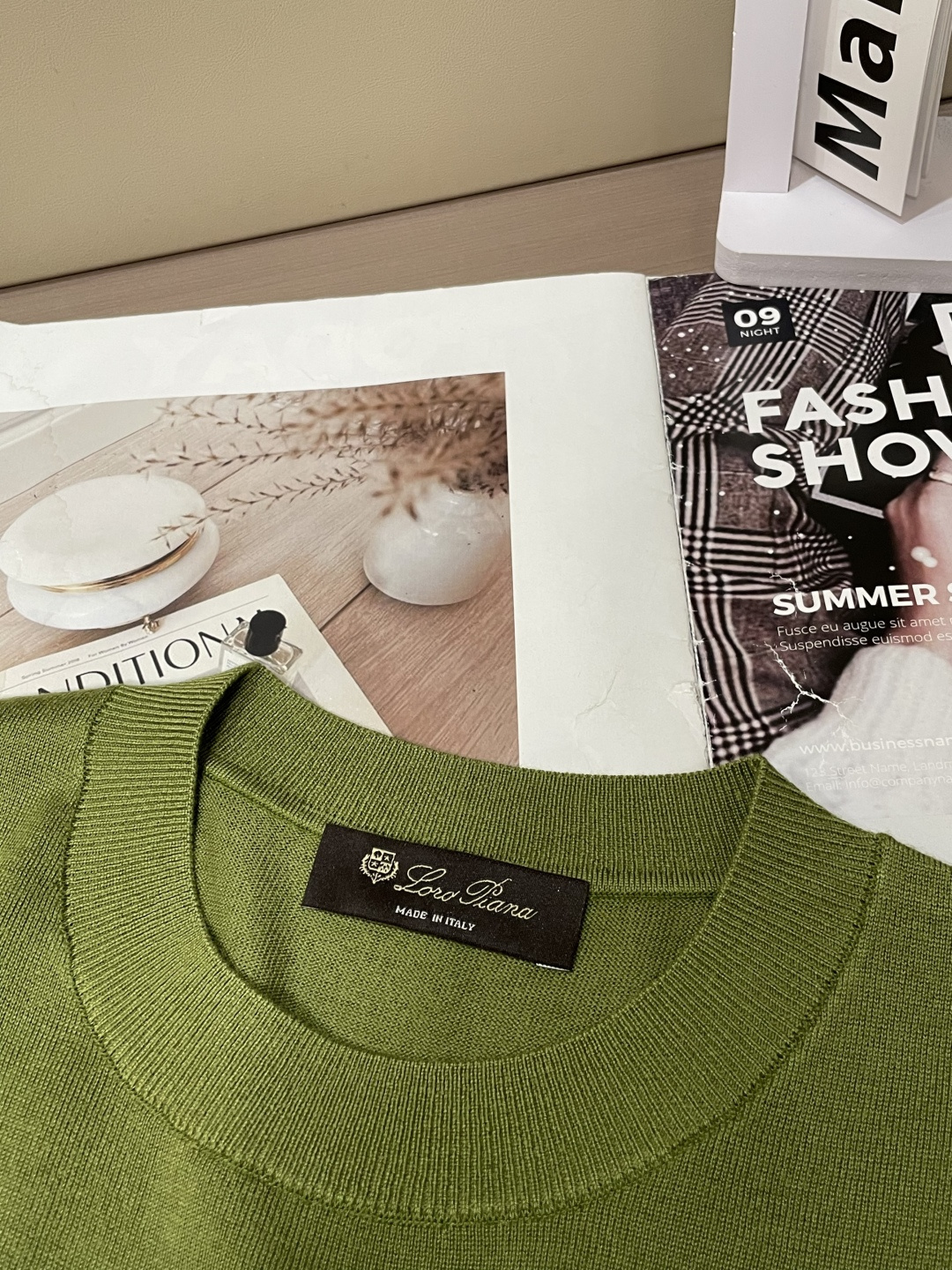 loro Piana 1966ss夏季新品男士针织圆领短袖衫！独家首发 采用纤维超细与高弹的伊力特纱线织