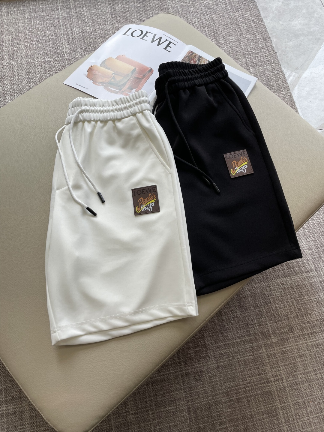 Loewe 重磅推荐！2026ss夏装新品 专柜在售 最新系列图案logo短裤 必须人手一件的节奏！进口
