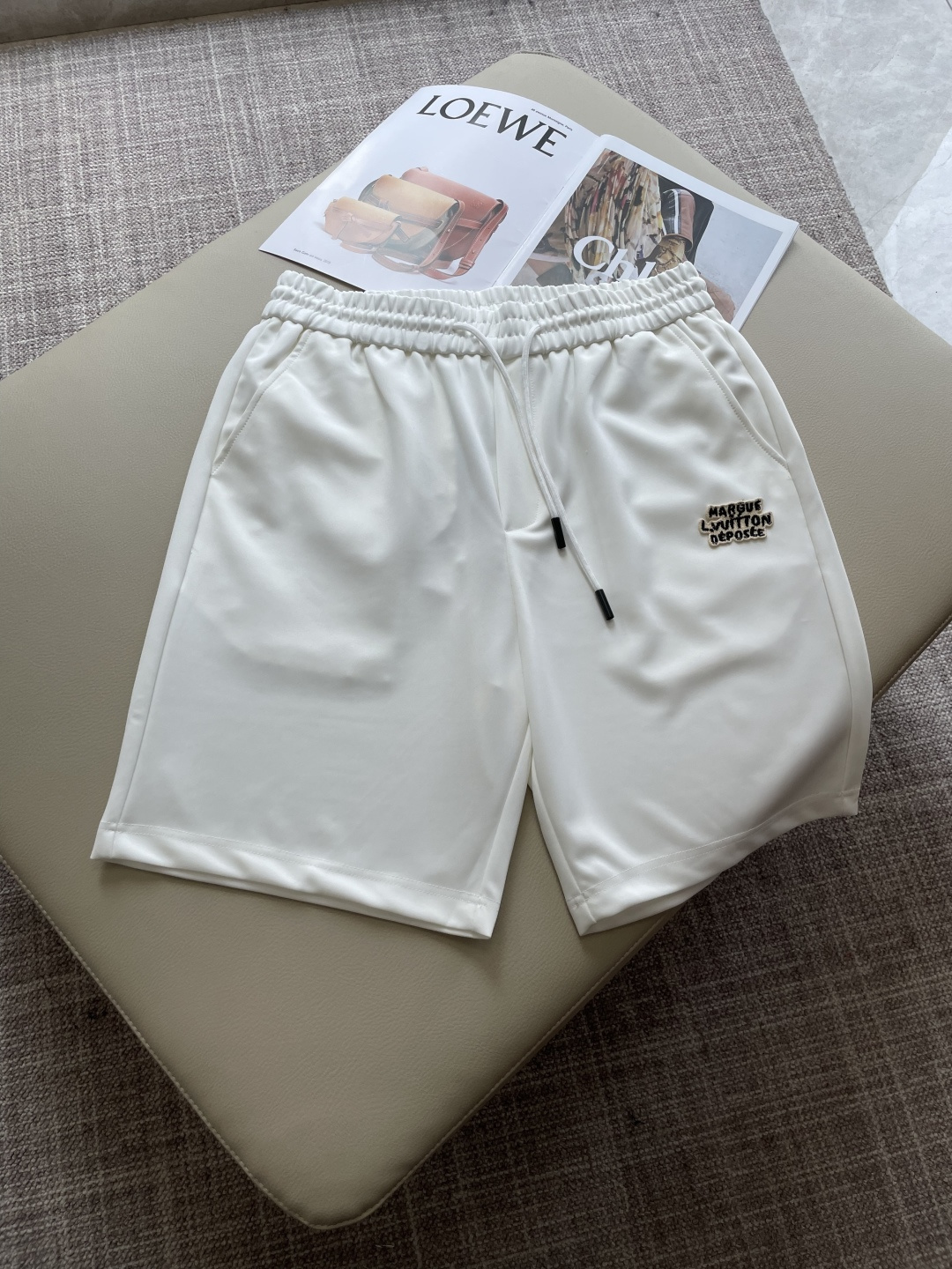 Lv 重磅推荐！2026ss夏装新品 专柜在售 最新系列图案logo短裤 必须人手一件的节奏！进口顶极高