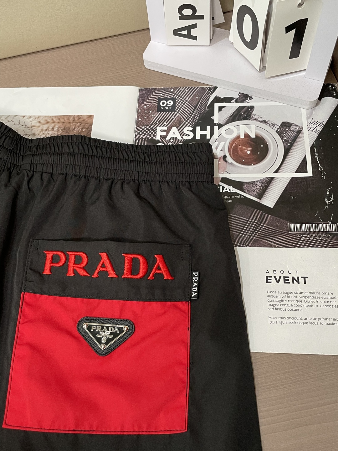 Prad 2026ss夏装最新款 休闲沙滩裤 速干！精致时髦 视觉效果突出 显瘦修饰腿型！运动感十足！适