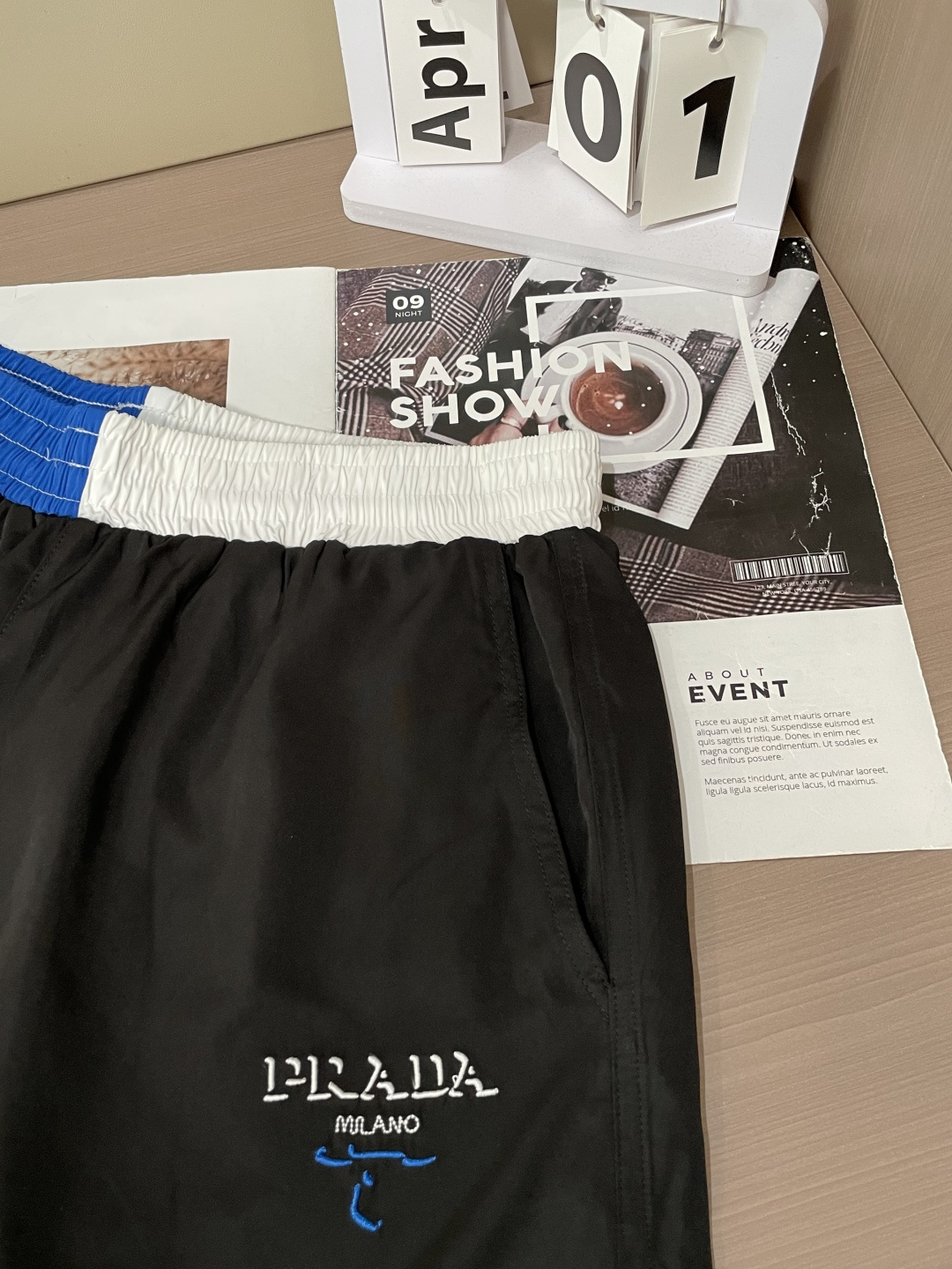 Prad 2026ss夏装最新款 休闲沙滩裤 速干！精致时髦 视觉效果突出 显瘦修饰腿型！运动感十足！适