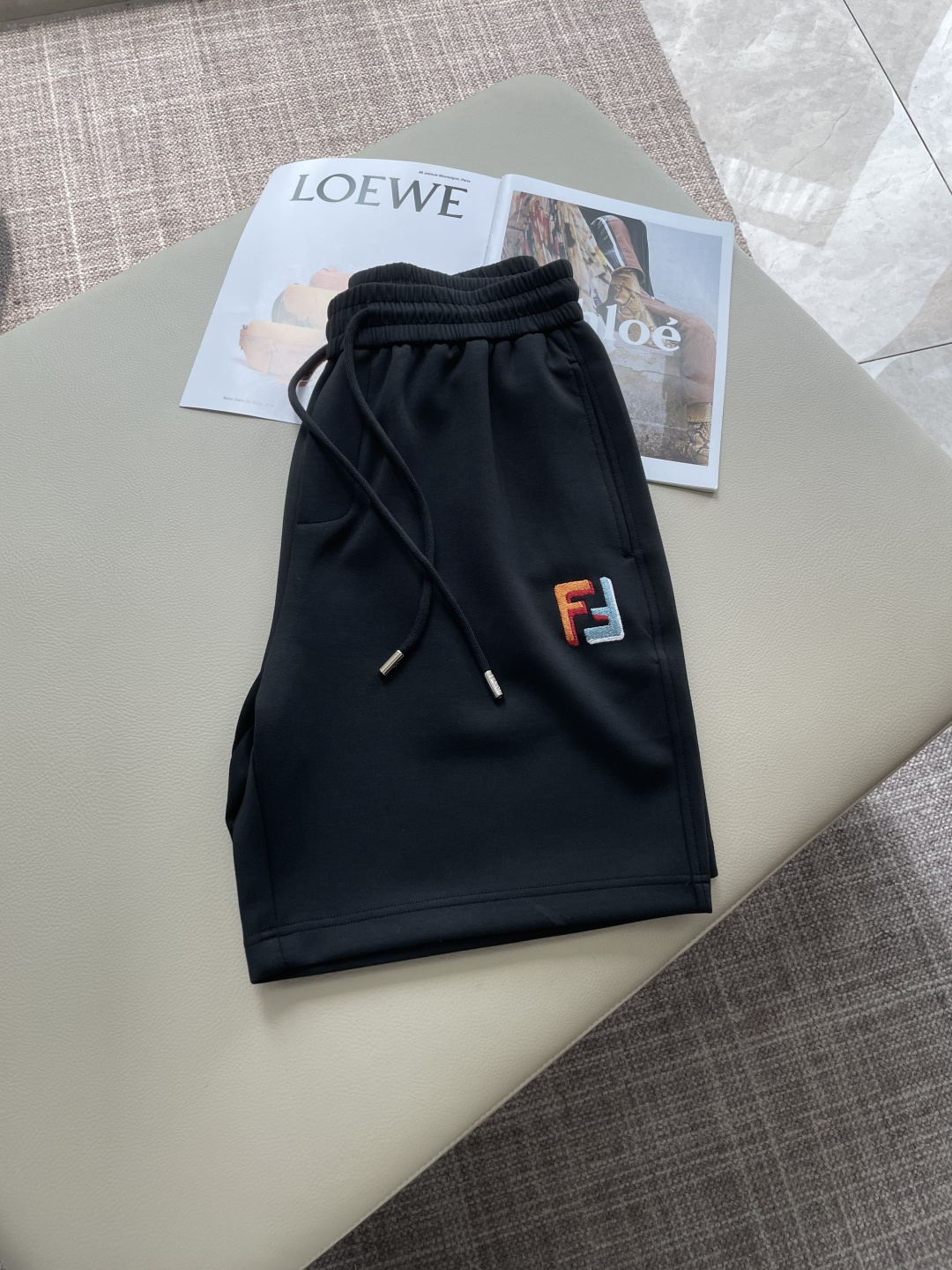 FD 重磅推荐！2026ss夏装新品 专柜在售 最新系列图案logo短裤 必须人手一件的节奏！进口顶极高