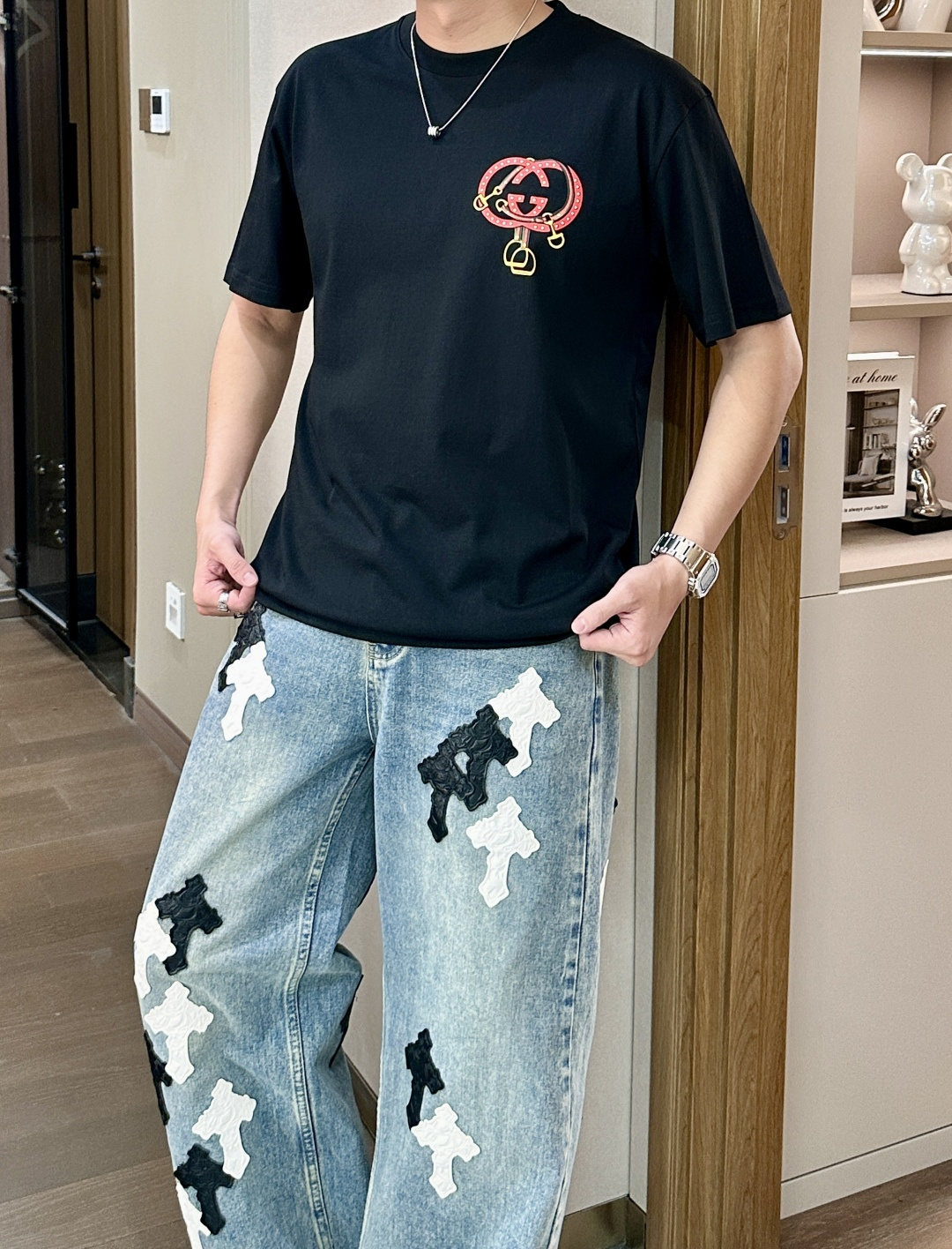 Gucc 官网同款 官网同款 官网同款⚠️重磅推荐！2026ss夏装新品 专柜在售 最新系列图案logo