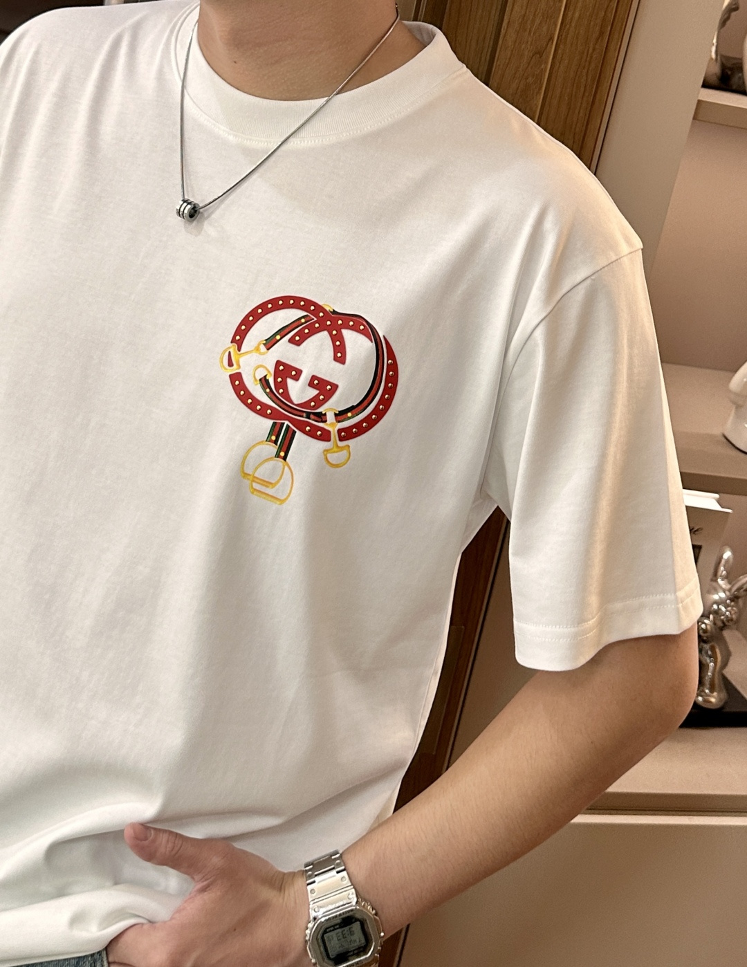 Gucc 官网同款 官网同款 官网同款⚠️重磅推荐！2026ss夏装新品 专柜在售 最新系列图案logo