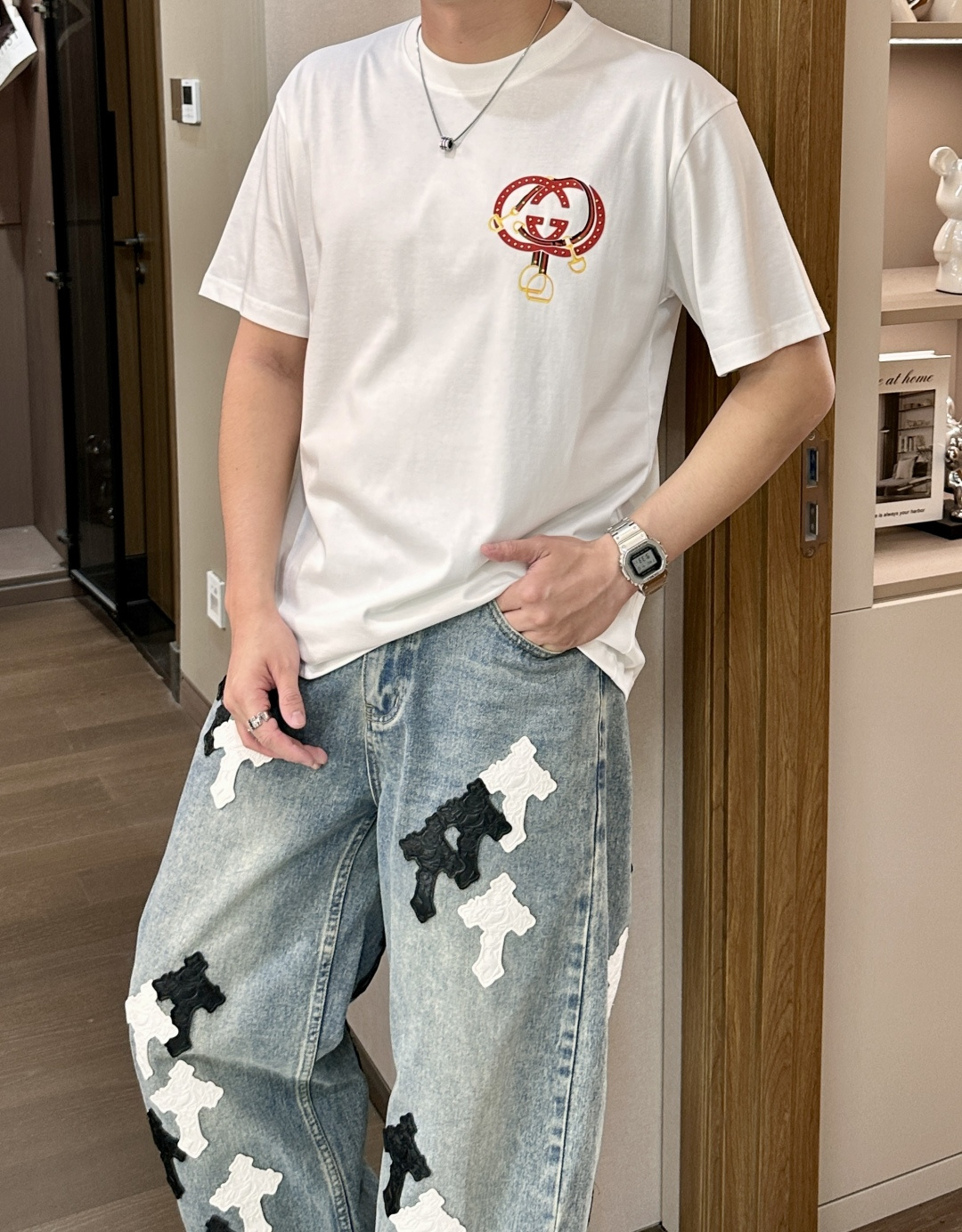 Gucc 官网同款 官网同款 官网同款⚠️重磅推荐！2026ss夏装新品 专柜在售 最新系列图案logo