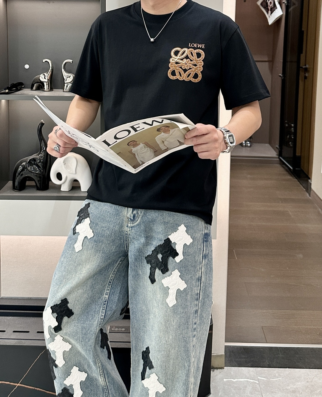 Loewe 官网同款 官网同款 官网同款⚠️重磅推荐！2026ss夏装新品 专柜在售 最新系列图案log