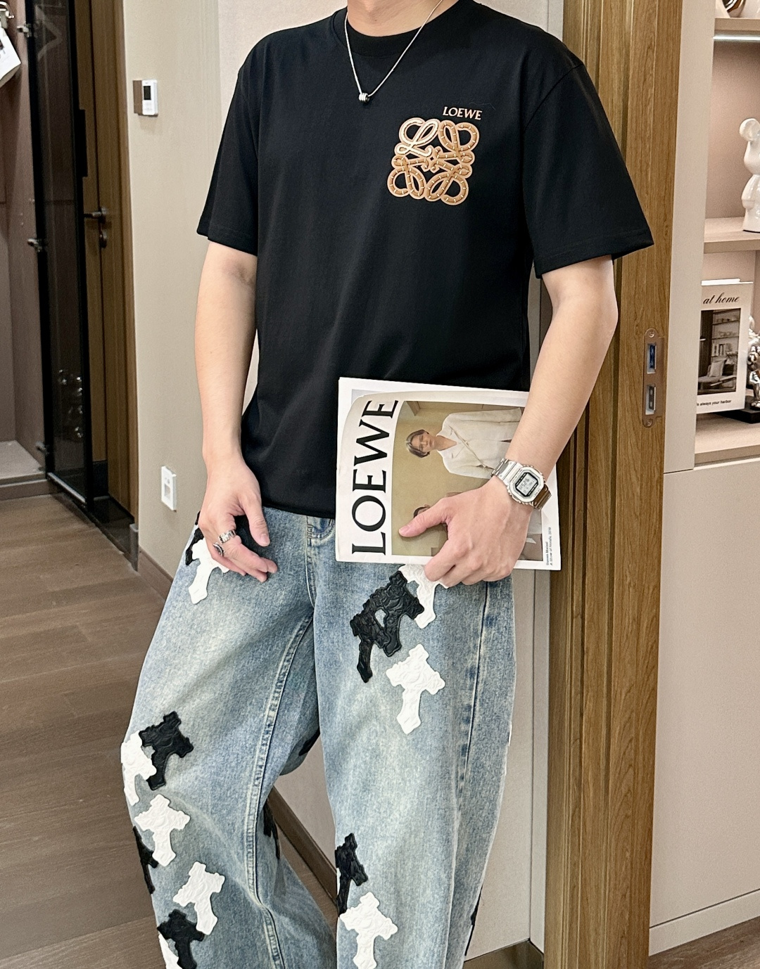 Loewe 官网同款 官网同款 官网同款⚠️重磅推荐！2026ss夏装新品 专柜在售 最新系列图案log