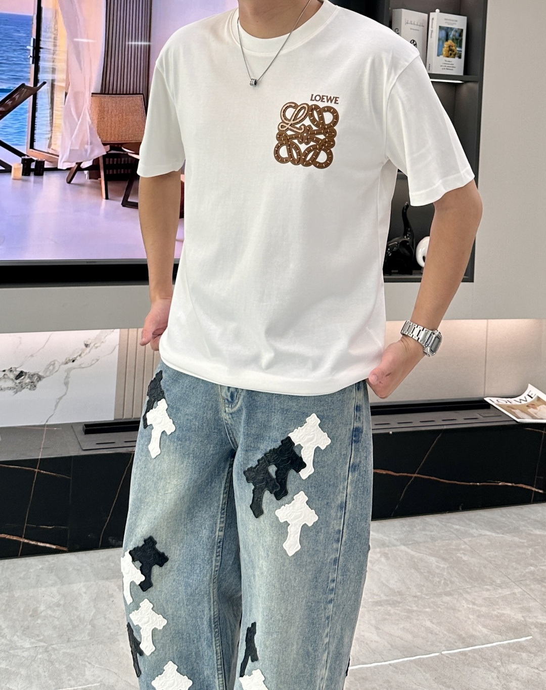 Loewe 官网同款 官网同款 官网同款⚠️重磅推荐！2026ss夏装新品 专柜在售 最新系列图案log