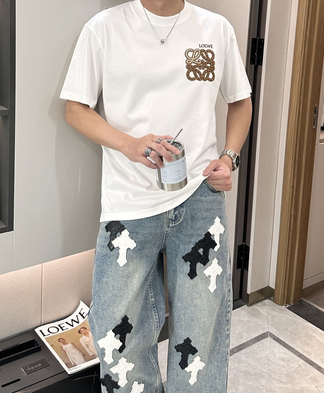 Loewe 官网同款 官网同款 官网同款⚠️重磅推荐！2026ss夏装新品 专柜在售 最新系列图案log